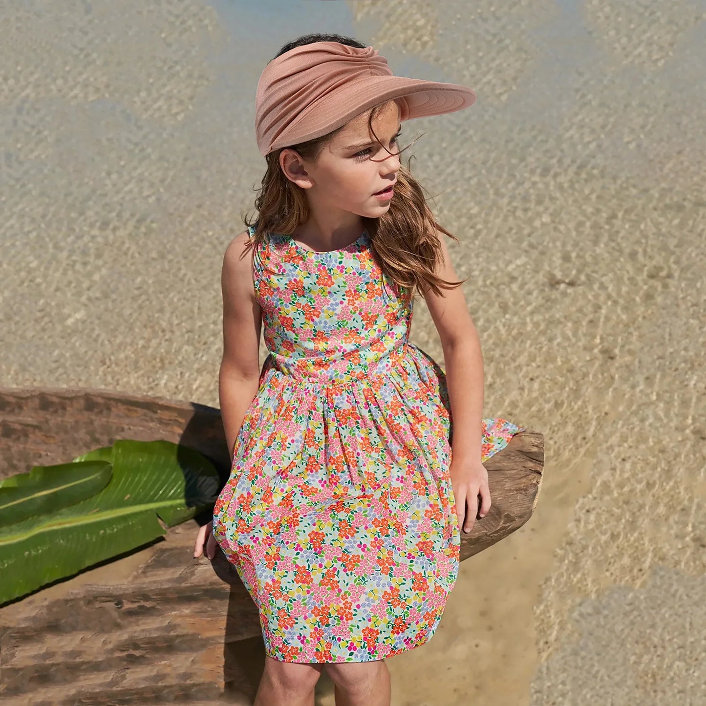 Summer Sun Hats Beach BabyGirls Boys Wide Brim UV Protection Baseball Cap for Kids Outdoor Quick Dry Breathable Empty Top Hat