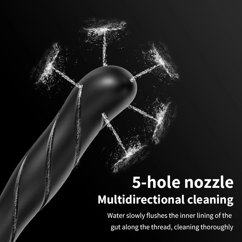 Bidet Cleaner Rectal Enemator Enema Syringe Stream Douche Enema Colon System Silicone Hose Cleaning Bidet