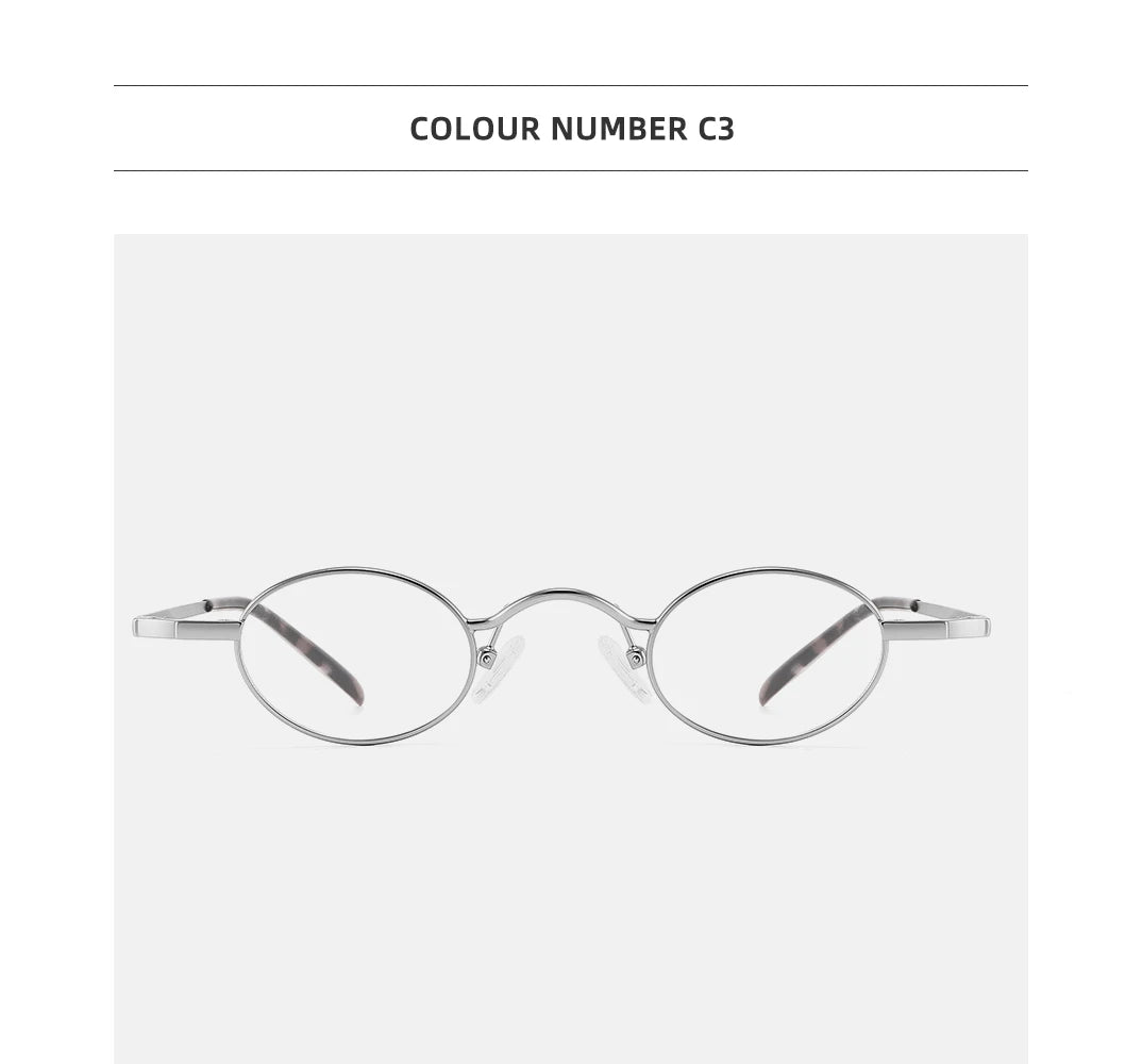 YINSQER Designer Small Round Glasses Frames for Women Optical Frames Men's Frame Glasses Women Luxury Brand Round Lenses Frames