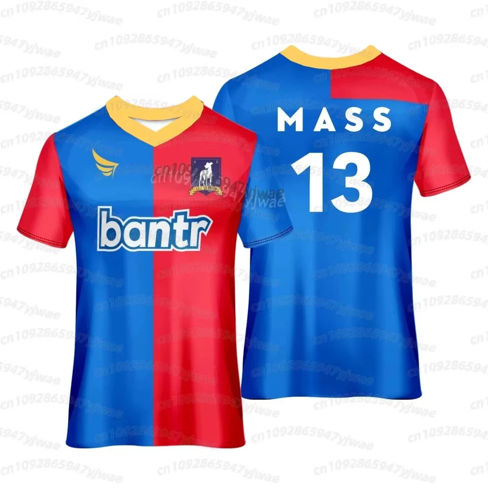 2026 T-shirt For Men Women youth  Football Jersey Quick Drying O-neck RoyKent jersey Tees Sports Oversized  men t-shirt