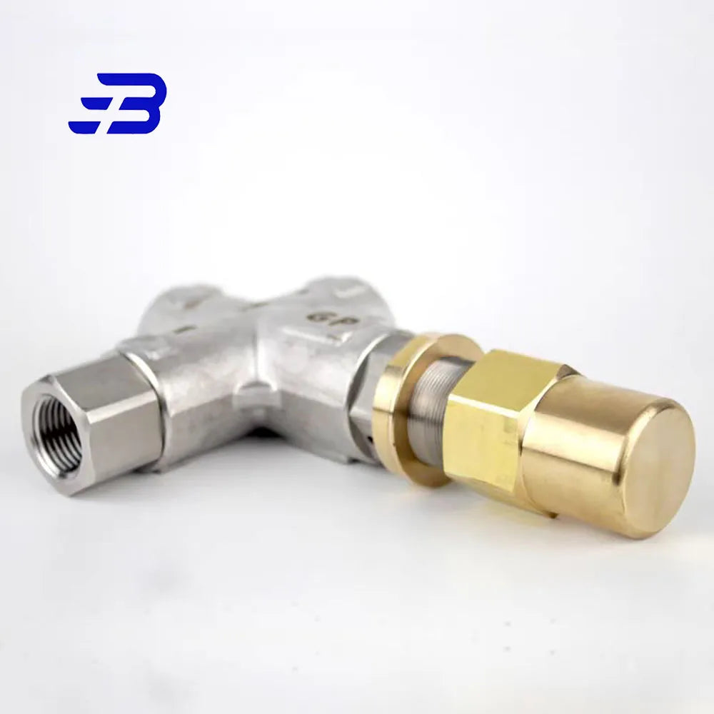 500-600bar Pressure Washer Adjustable High Pressure Washer Parts Regulator Bypass Pressure Washer Unloader Valve VHP60