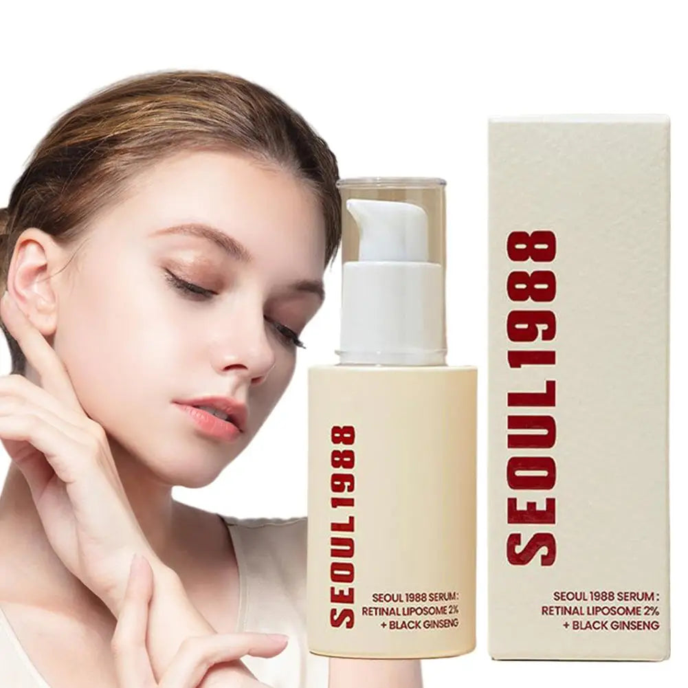 For SEOUL 1988 Retinol Face Care Serum Beauty Skin Care Kit Vitamin C Moisturizing Firming Anti Aging Wrinkle Skincare
