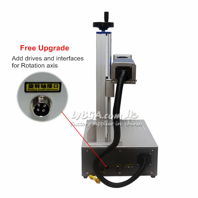 JPT MOPA M7 Fiber Laser Marking Machine 20W 30W 50W 60W 80W 100W Air Cooling Metal Engraver Upgrade Rotation Axis Optional