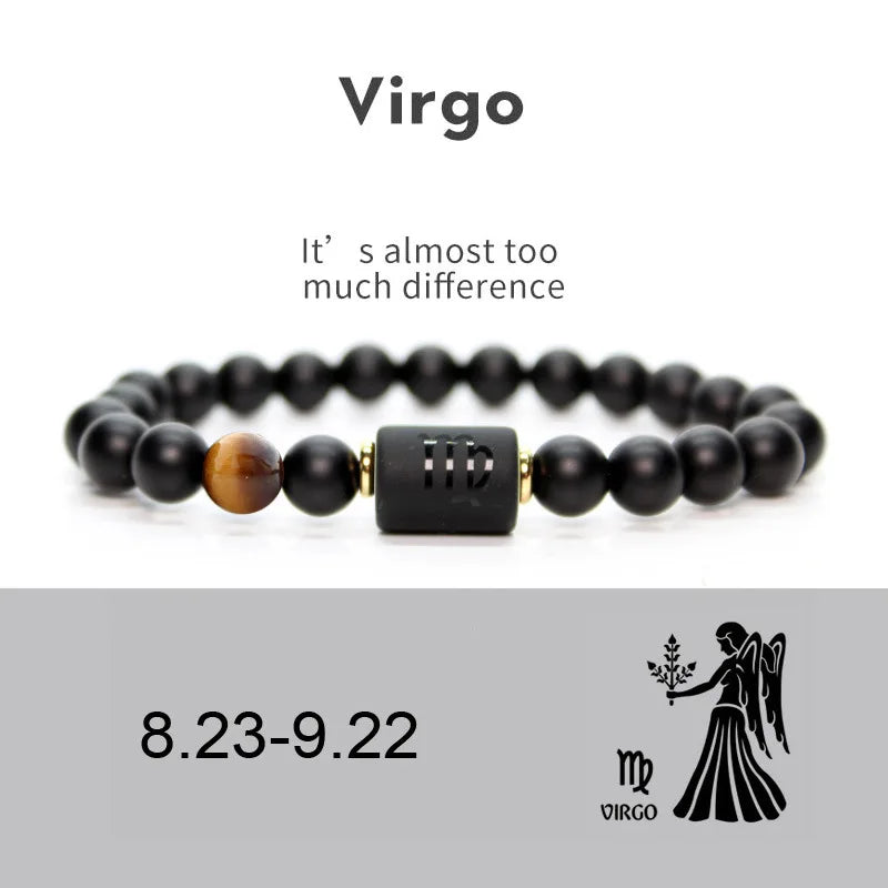 12 Star Signs Jewellery for Women Capricorn Cancer Leo Scorpio Gemini Sagittarius Aries Virgo Aquarius Bracelets Friendship Gift