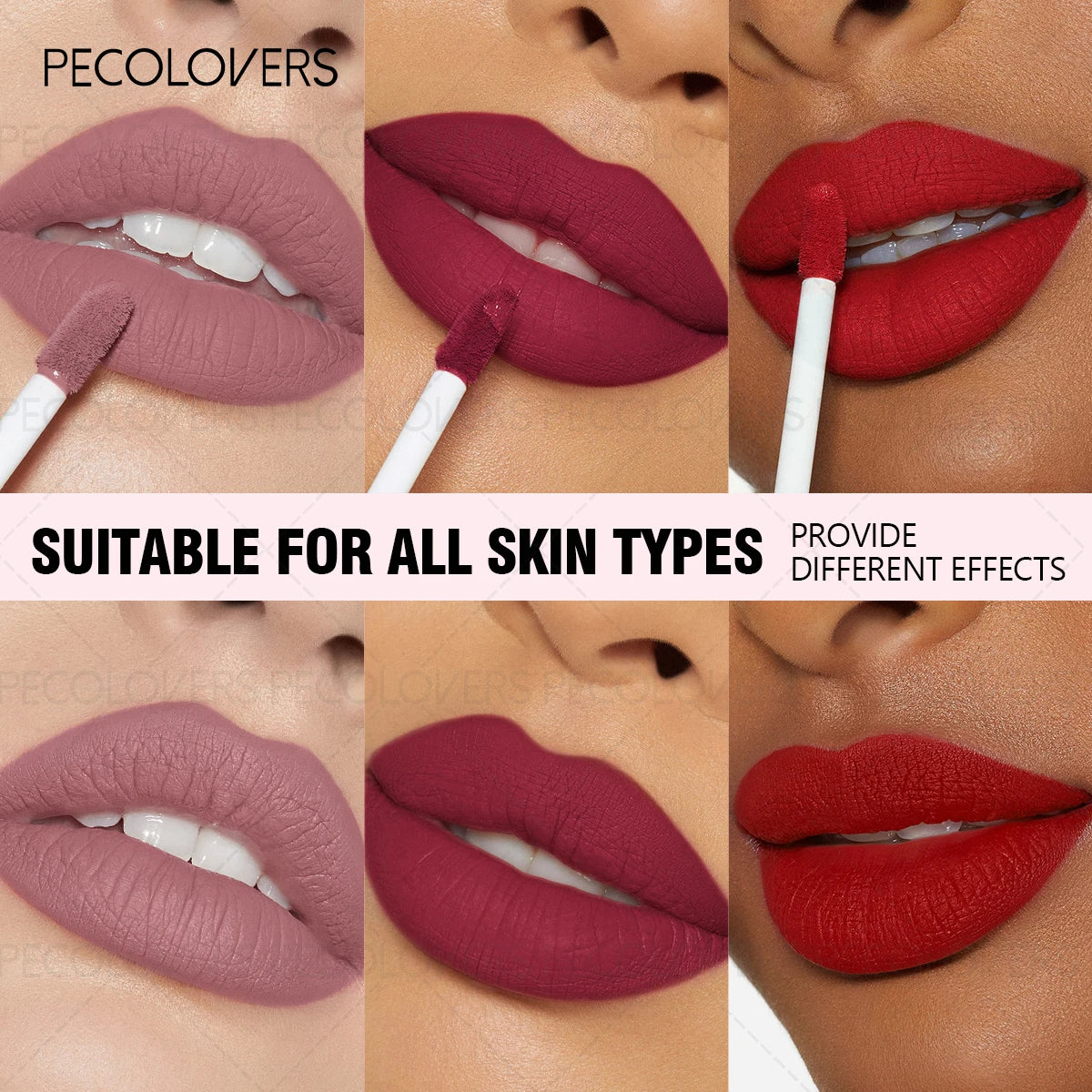 1PC Creamy Texture, Smooth, Green/blue/dark Red, Non-sticky, Gothic Lipstick/lip Gloss, Suitable for HalloweenChristmas Makeup.