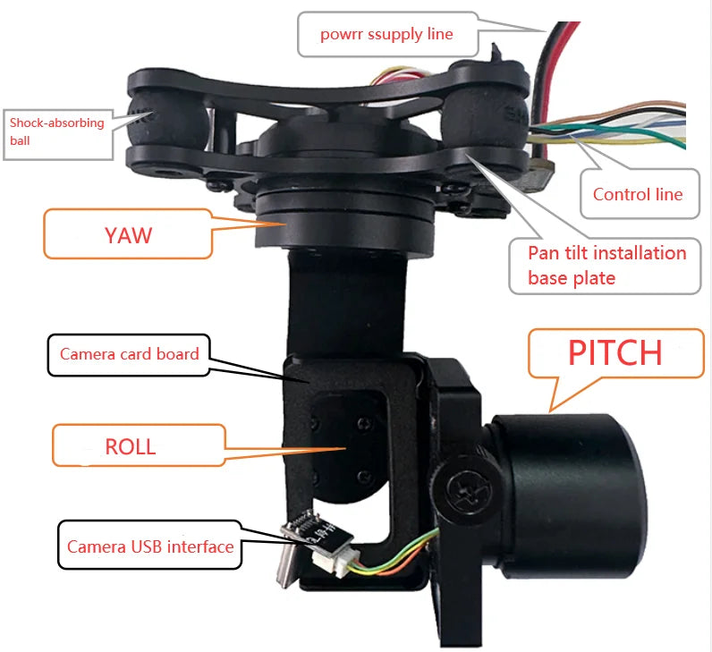 3 Axis Gimbal Storm 32 BGC Lightweight Brushless Gimbal / 2 Axis  Brushless Gimbal For Gopro3 Gopro4 SJ4000 Camera DIY FPV