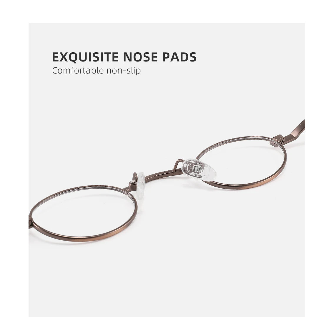 YINSQER Designer Small Round Glasses Frames for Women Optical Frames Men's Frame Glasses Women Luxury Brand Round Lenses Frames