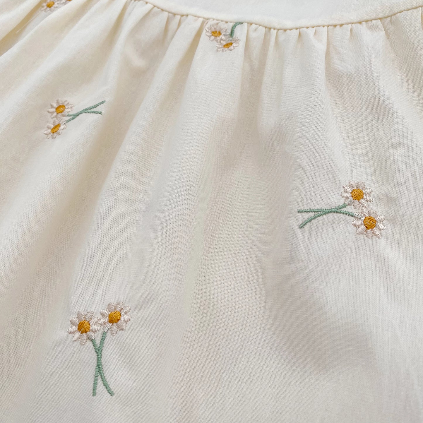Spring Clothes Pastoral Baby Girls Dress Autumn Embroidery Cotton Floral Doll Dress Children'S Temperament Princess Girls' Dress
