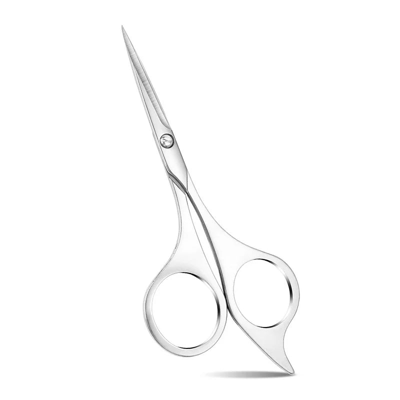 Professional Stainless Steel Scissors, Ergonomic Design, High-precision Blade, Sharp and Durable, Suitable for Cutting Eyebrows