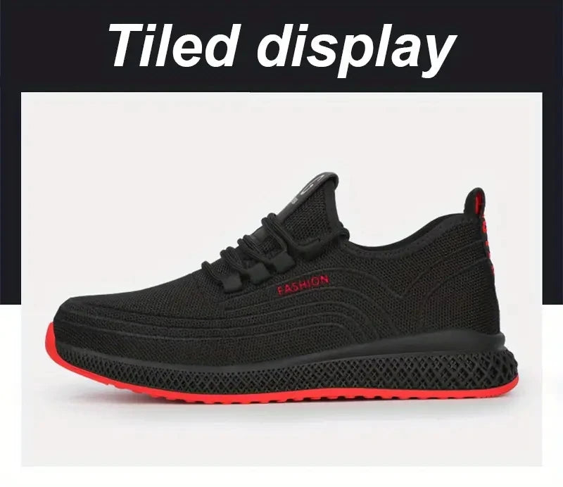 Work Shoes With Steel Toe Boots Anti Smash Safety Shoes Men Women Light Work Sneakers Breathable Anti-Stab Indestructible Shoes