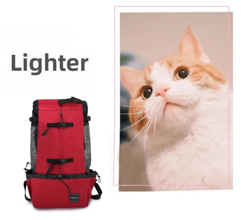 Pet Backpack Breathable Washable Shopping Backpacks Portable Durable Dog Carriers Bags Adjustable Design Pets Products