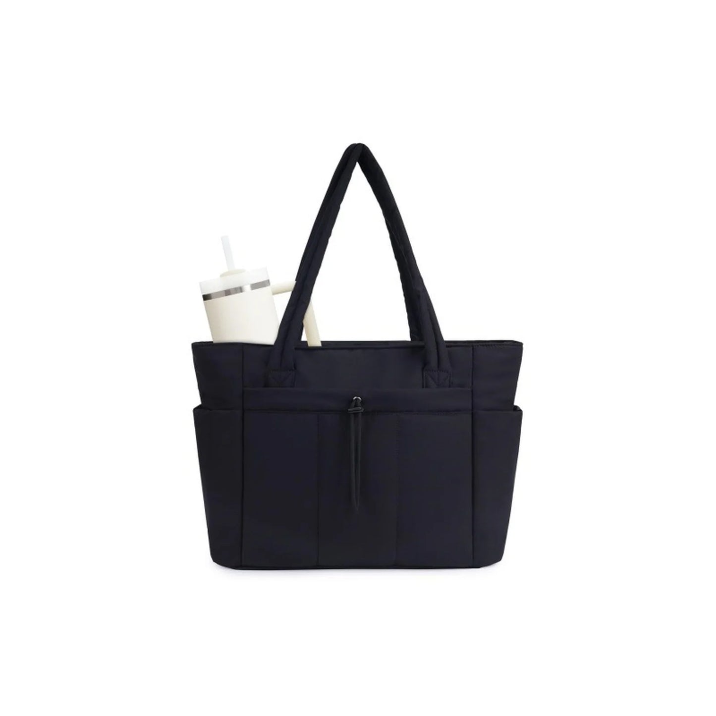 Tote Bags Packet Pouch Women'S Portable Shoulder Handbags With Cup Holder Laptop Outdoor Travel Work Camping Hiking Bags