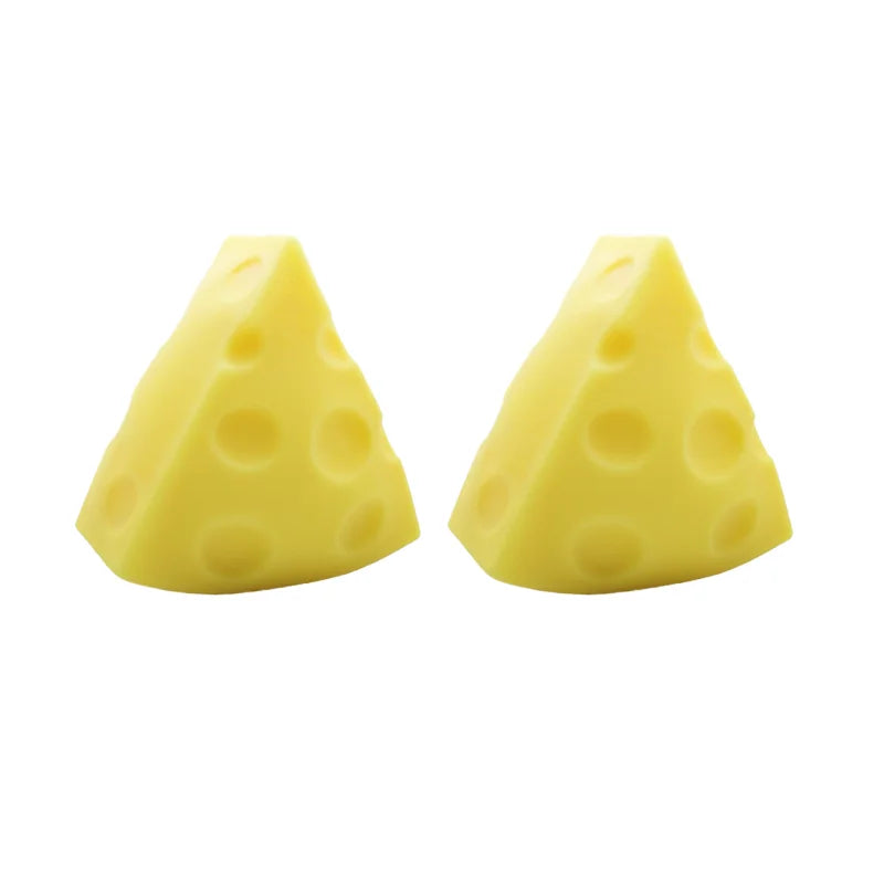 Cheese Squishy Toy Simulation Cheese Squeeze Toy Soft Cute Decompressing Pinching Cheese Sticky Slow Rebound Kids Adult Toy