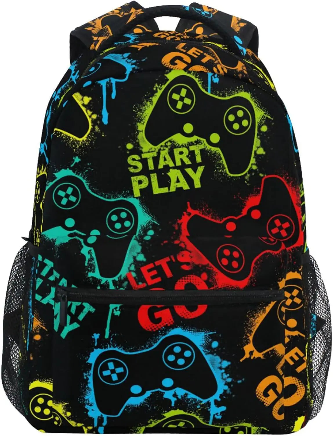 School Start Best Seller! Blue Leopard Print Backpack, Trendy Animal Pattern, Stylish Bag for Bold Style Fans