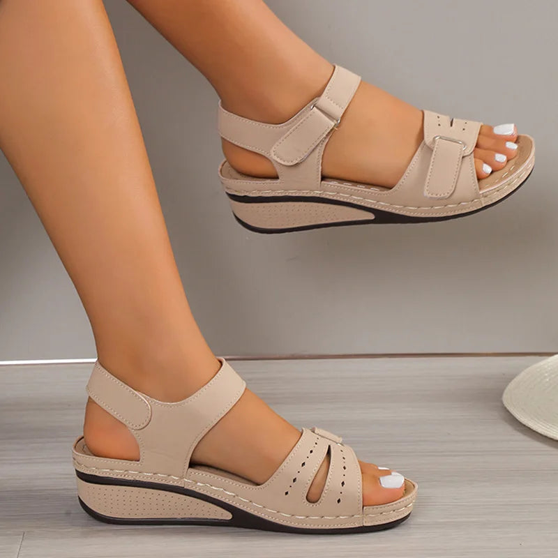 Women Shoes Sandals Summer Soft Women's Sandals Beach Sandals For Women Wedge Women's Shoes Elegant Female Sandal Women Footwear