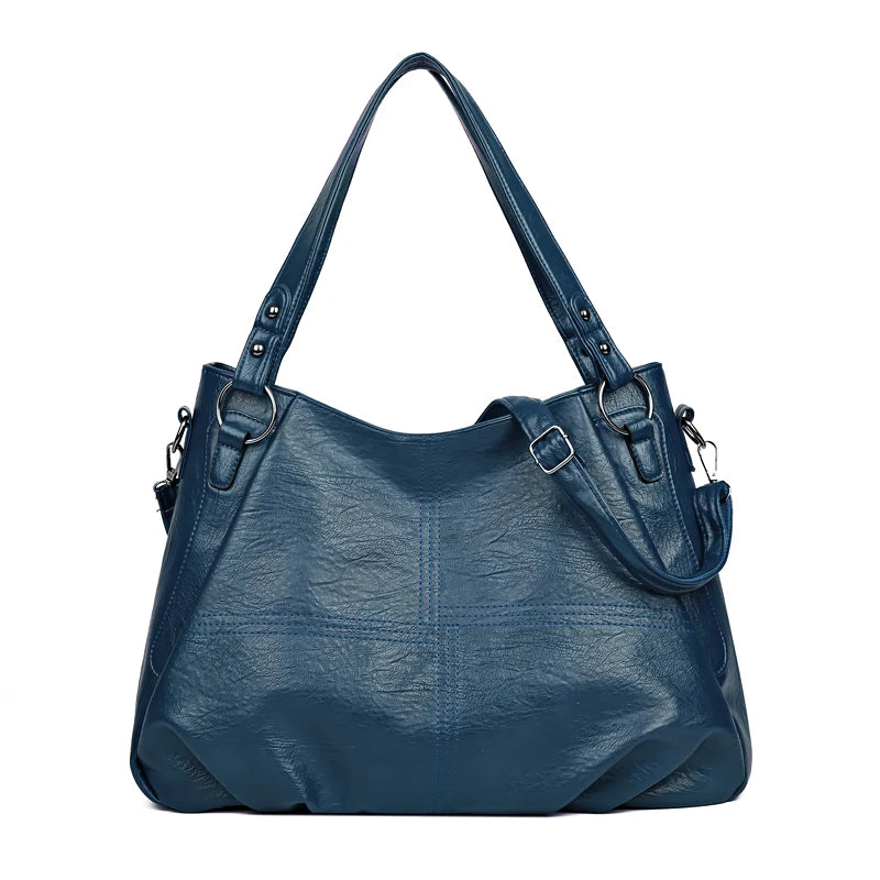 Fashionable Simple Handbag Famous Luxury Designer Women Tote Bag High Quality Soft Leather Large Capacity Women's Shoulder Bags