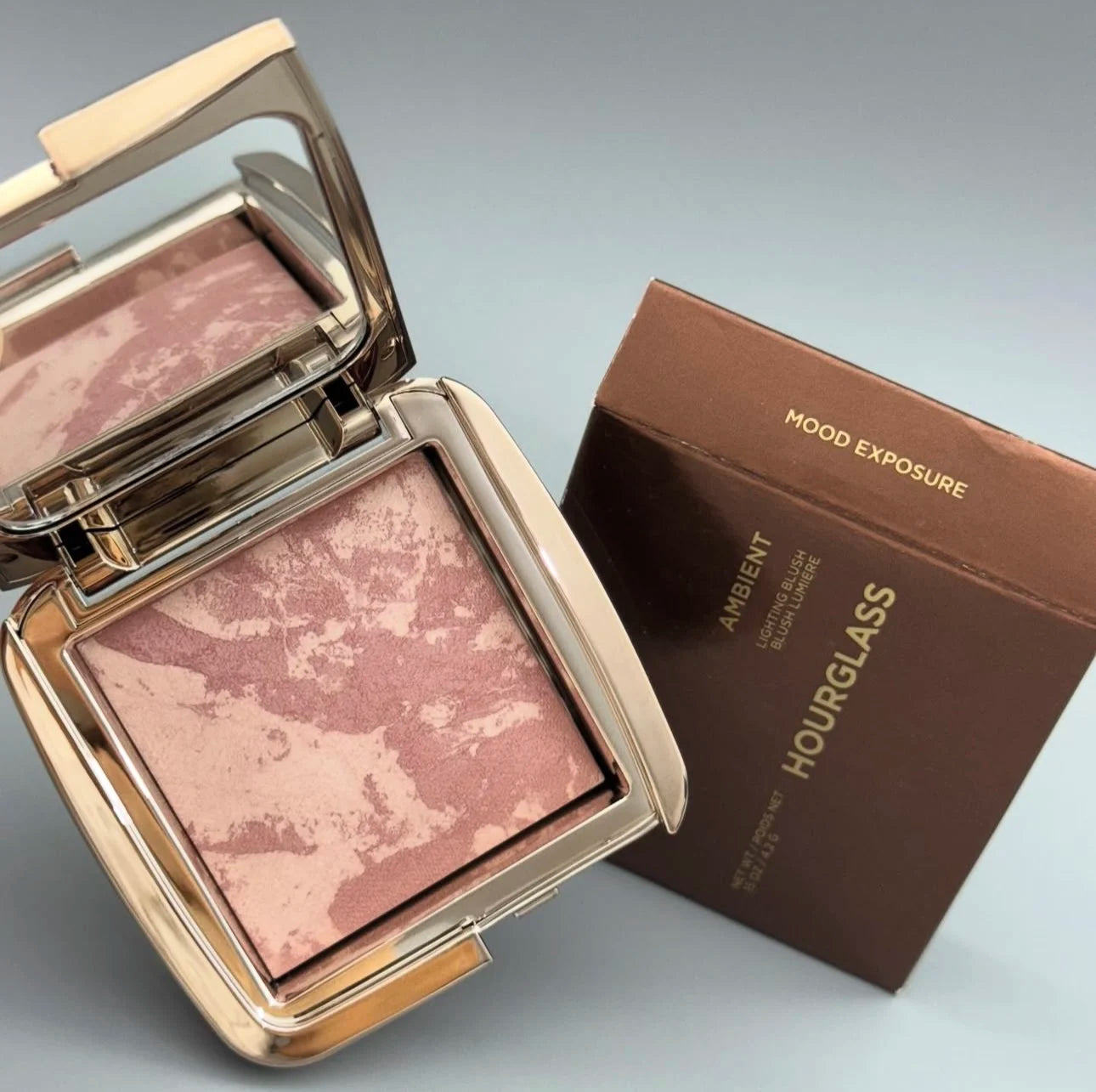 2.4g Original Soft Natural Matte Lasting Marble Blush Ethereal Glow Diffused Heat Mood Exposure Hourglass Ambient Lighting Blush