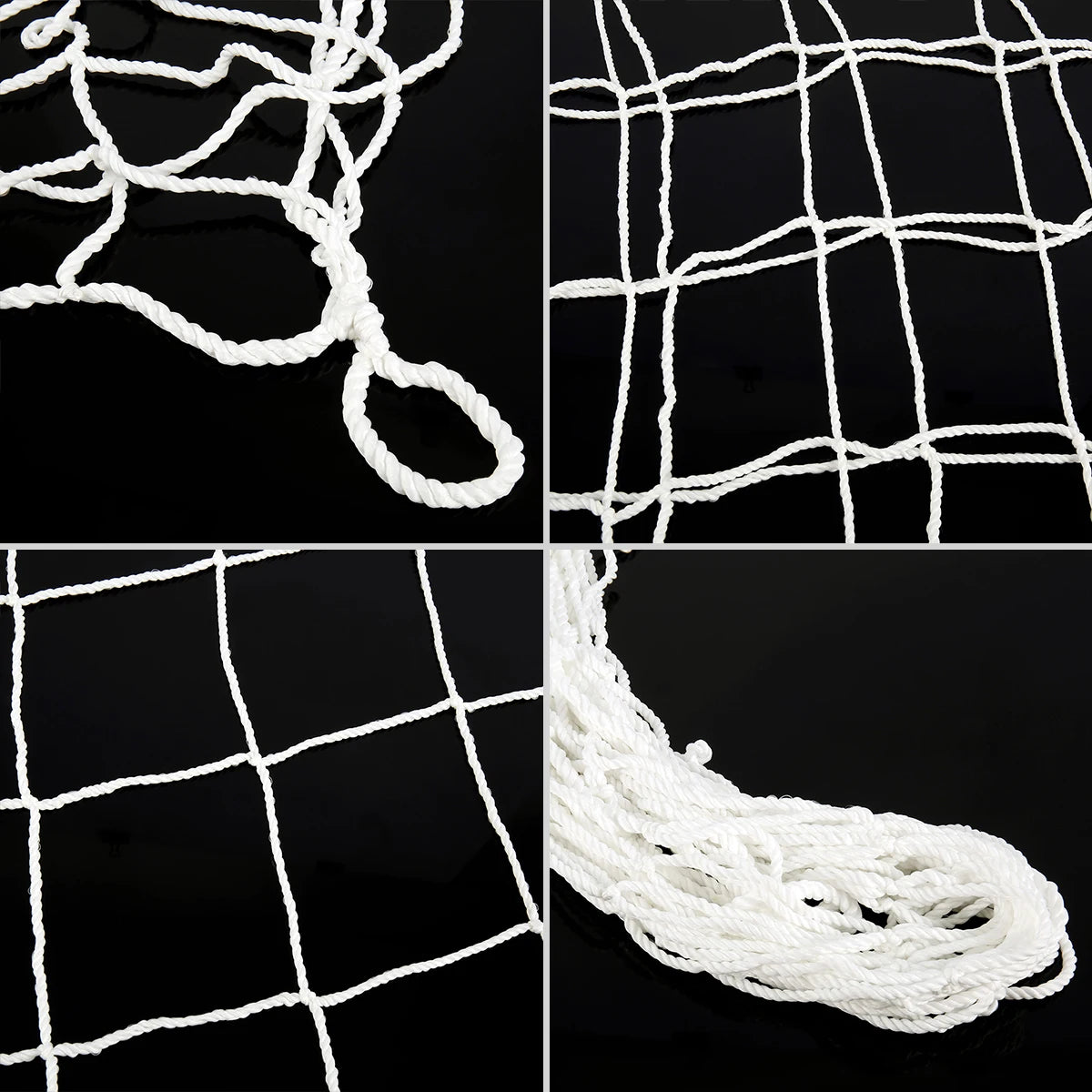 Football Net Football Soccer Goal Post Net Outdoor Sports Match Training Net 1.8M 2.4M 3.6M For Junior Sports Training Practice