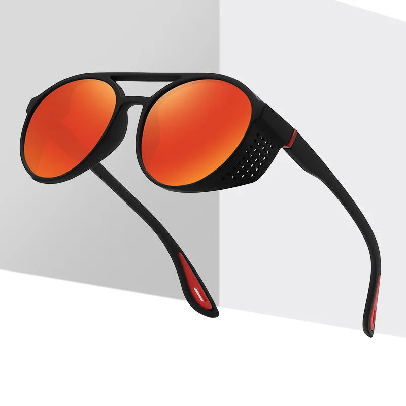 Polarized Sunglasses for Men Women Sun Glasses with Side Shields UV400 Protection Mirrored Lens Outdoor Sport Cycling Glasses