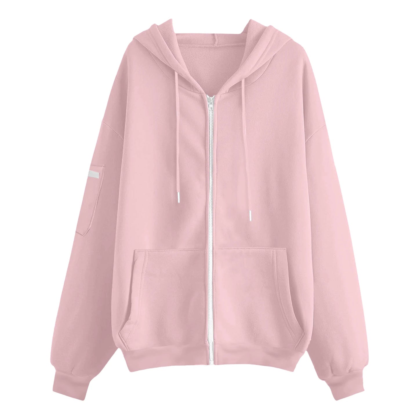 Oversize Hooded Sweatshirt Women With Eye Mask Solid Color Loose Casual Hoodies Sport Running Plus Size Sweatshirt Pullover