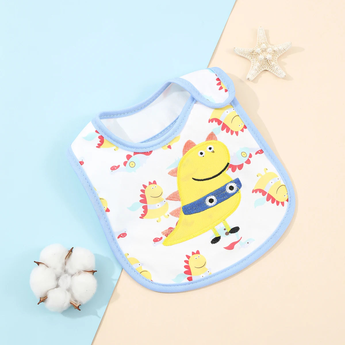 Baby Girl Boy Feeding Bibs Waterproof Apron Cartoon Towel Kids Toddler Dinner baberos Bandanas Burp Cloths