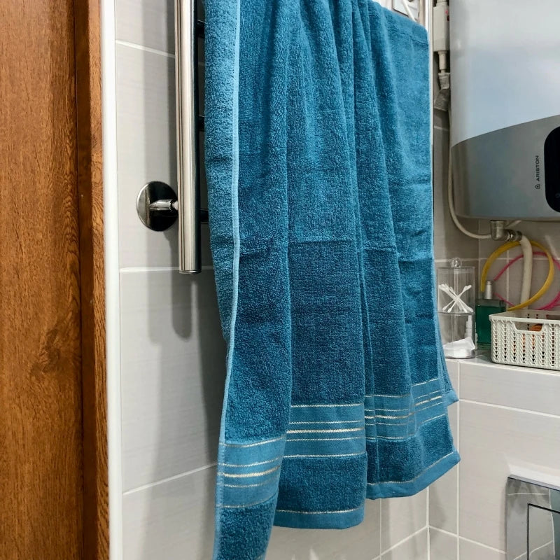 70x140cm Turkish Cotton Bath Towel Adult Soft Absorbent Towels Bathroom Sets Large Beach Towel Luxury Hotel Spa Towels For Home
