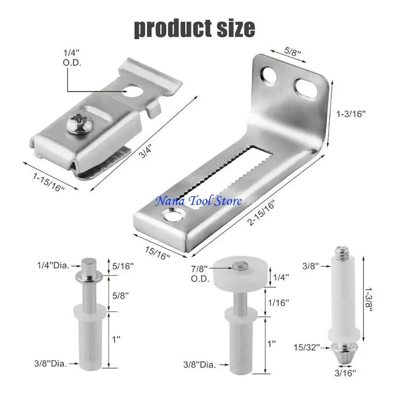 31GJ Bi-Fold Door-Hardware Set Repair Replacement Parts for Sliding-Door Repair Kits
