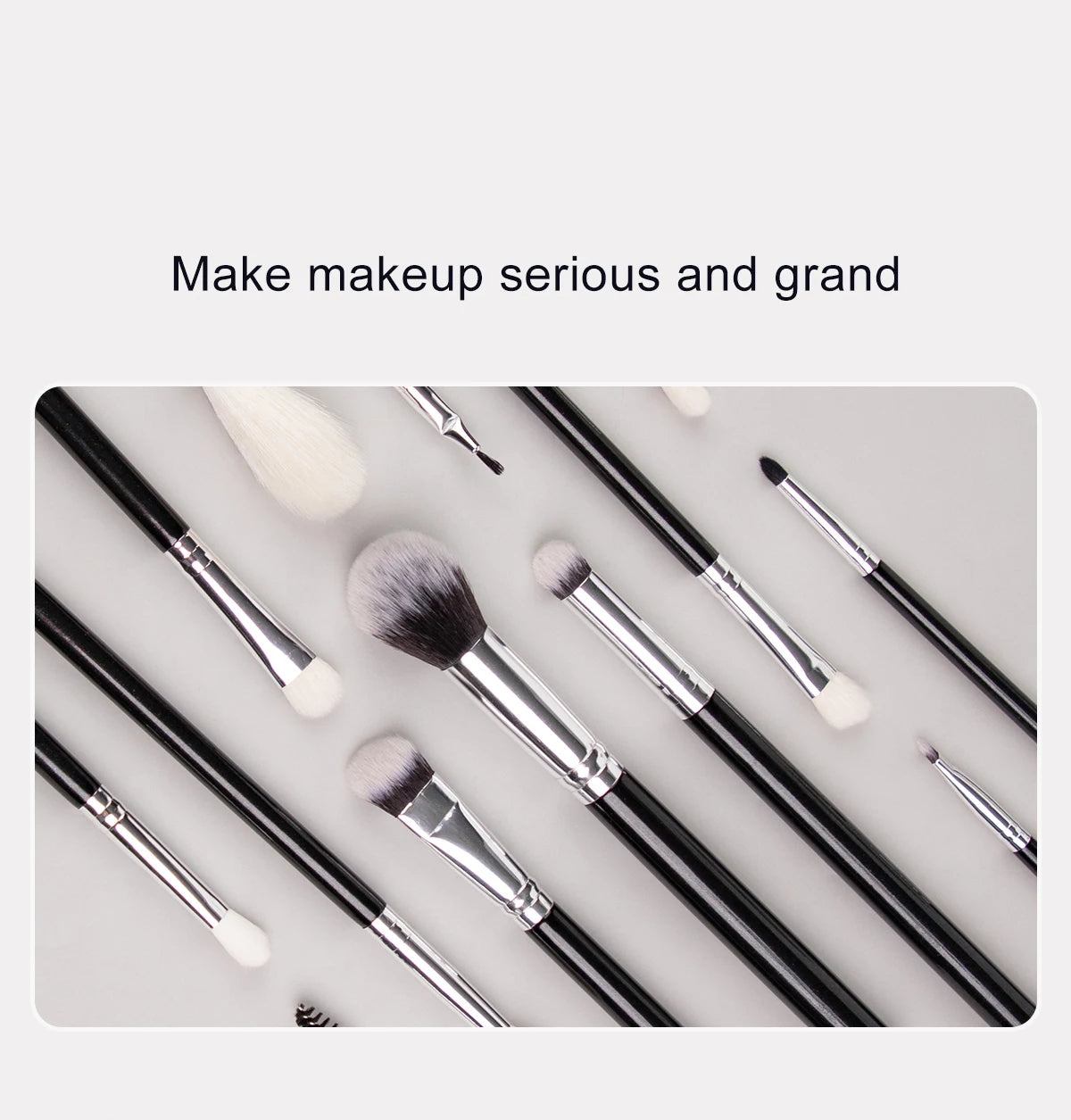 Professional 40Pcs Makeup Brushes Set Soft Synthetic Bristle Powder Blending Contour Eyebrow Eyeshadow Fan Foundation Brush