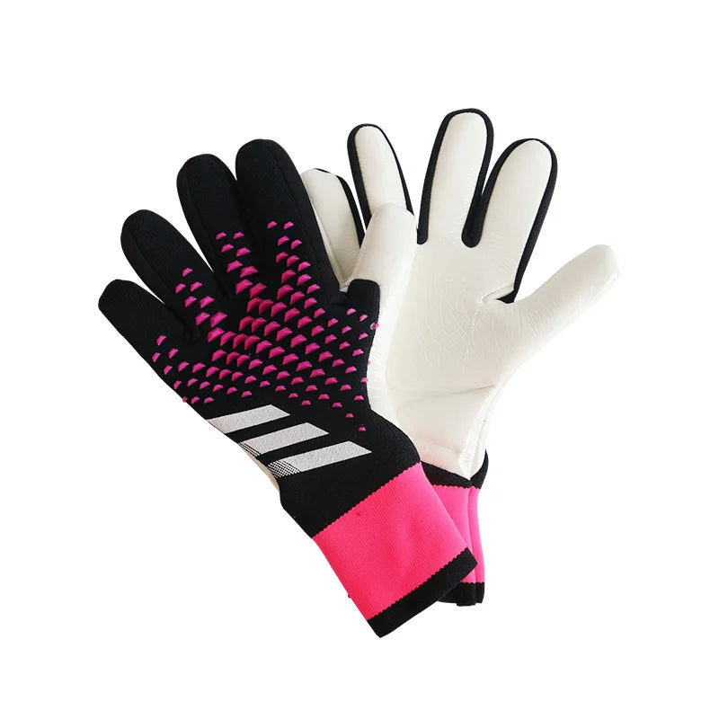 Football Goalkeeper Gloves Thickened Latex Anti-Slip Abrasion Resistant Finger Protection for Children Adult Soccer Sport Gloves
