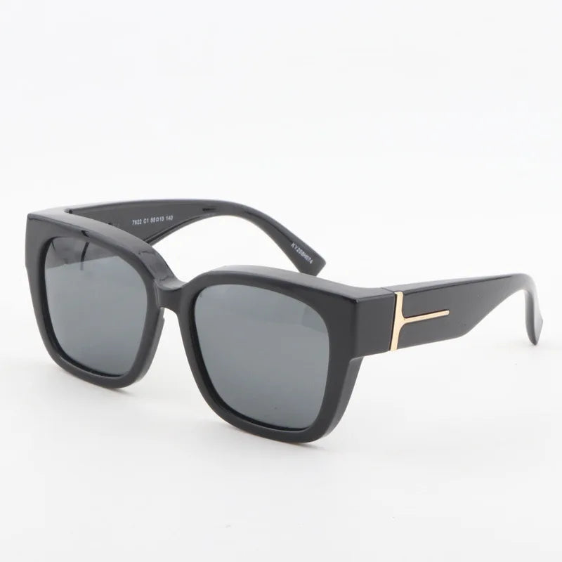 Polarized Fit Over Glasses Sunglasses for Women Men Wear Over Eyeglasses 100% UV Protection- Trendy Sun Glasses UV400 Protection