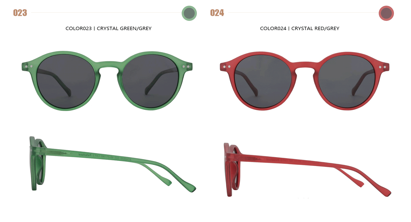 ZENOTTIC Retro Polarized Sunglasses 2023 2024 Men Women Vintage Small Round Frame Sun Glasses Polarized Lens UV400 Goggles Shade