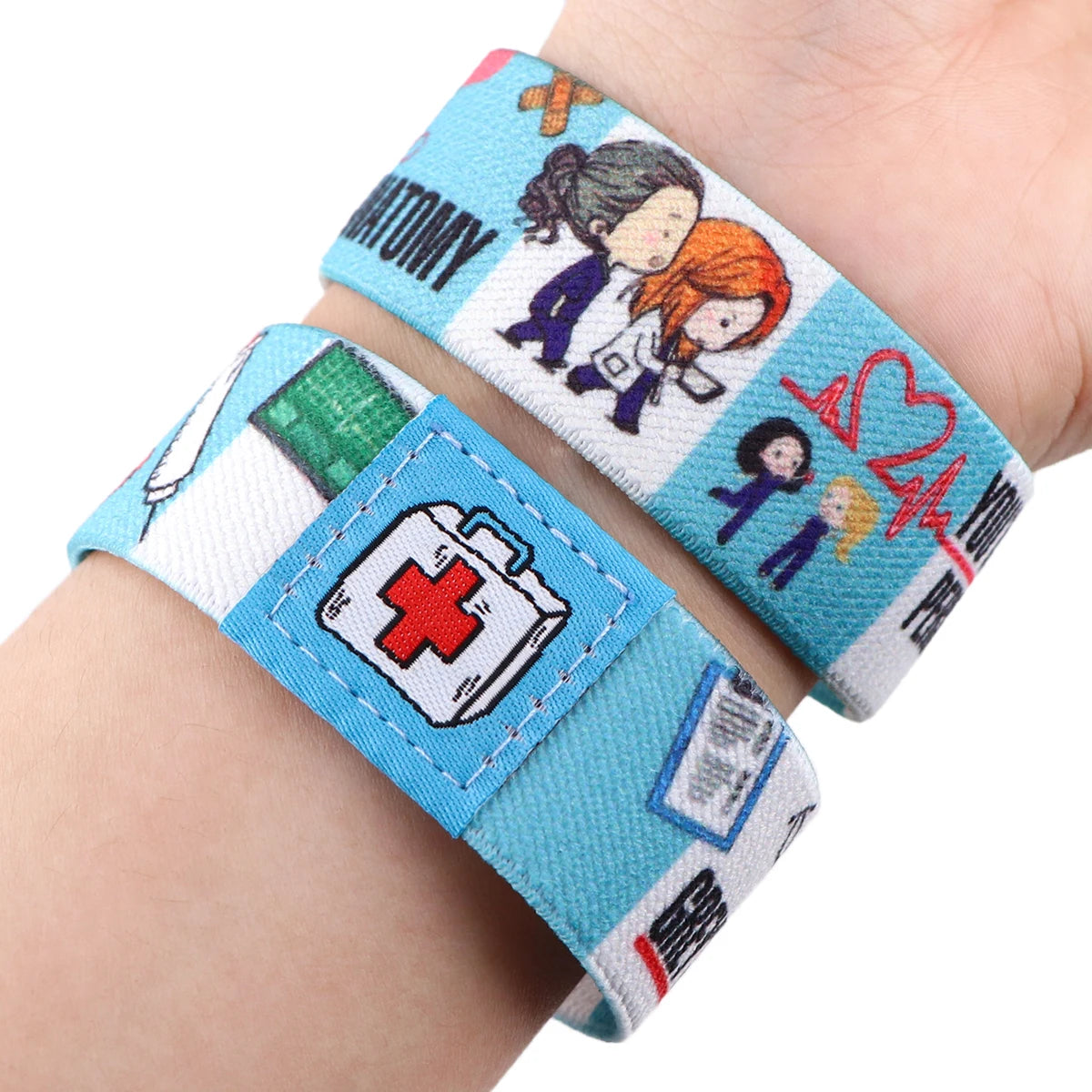 Autism Awareness Puzzle Bracelet For Women Rainbow Wristband Bracelets Fashion Bangles Jewelry Nurse Doctor Accessories Gifts