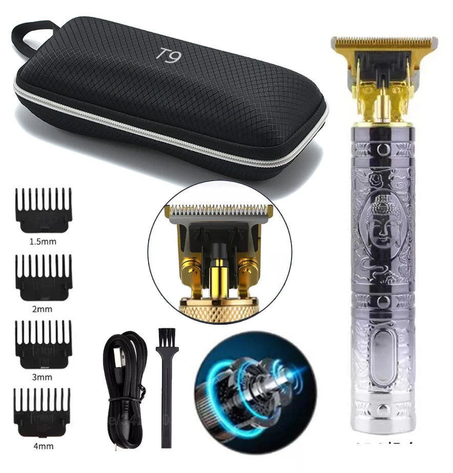 T9 Cordless Electric Hairber Shaver Hair Trimer Home Appliances Travel Barber Razors Shaving Machine for Men Trimmer Man