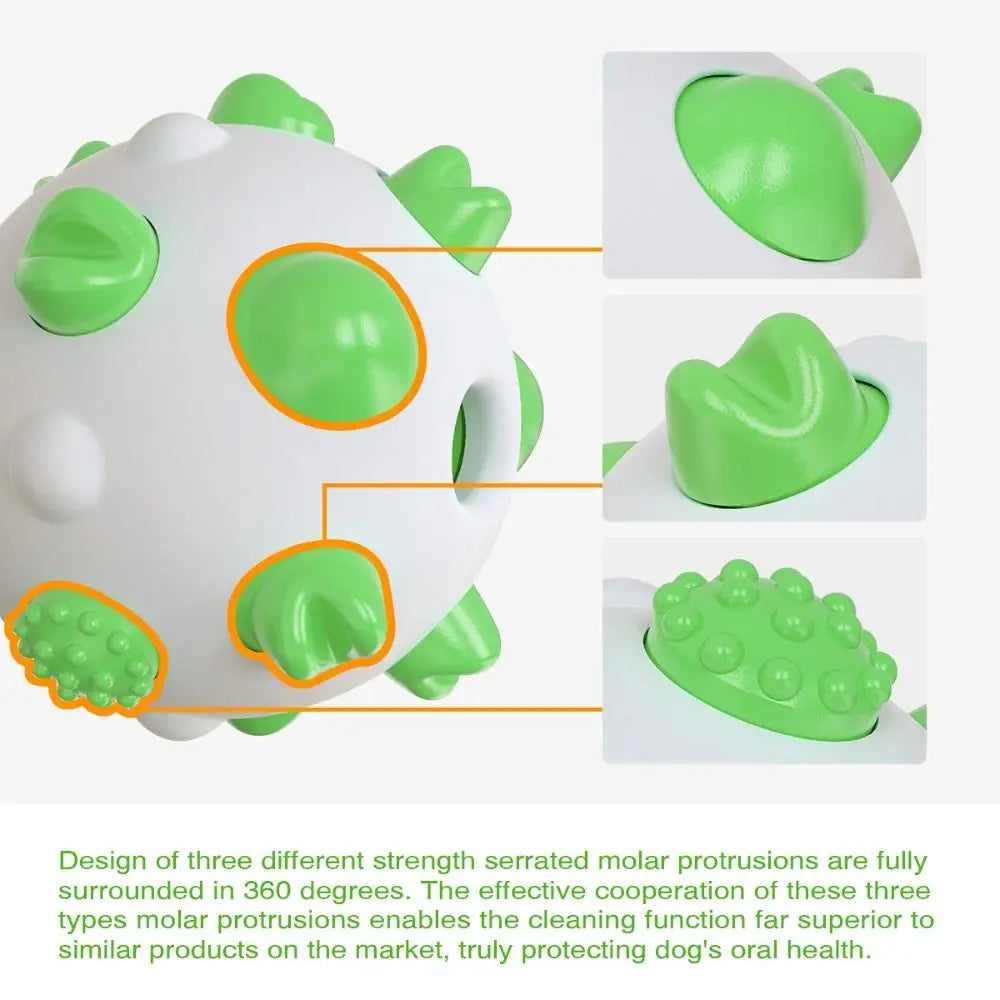 Pet Supplies Bite Resistant Pet Ball TPR Wear Resistant Dog Training Non-slip Pet Teeth Cleaning Ball Teeth Cleaning