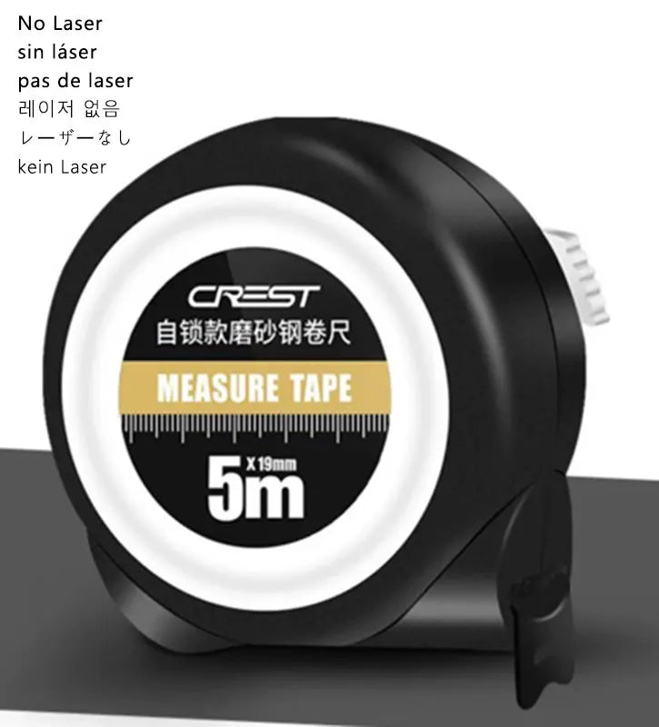 3 In 1 Laser Tape Measure Rangefinder 5m Tape Ruler Infrared High-precision Intelligent Electronic Ruler Building Distance Meter