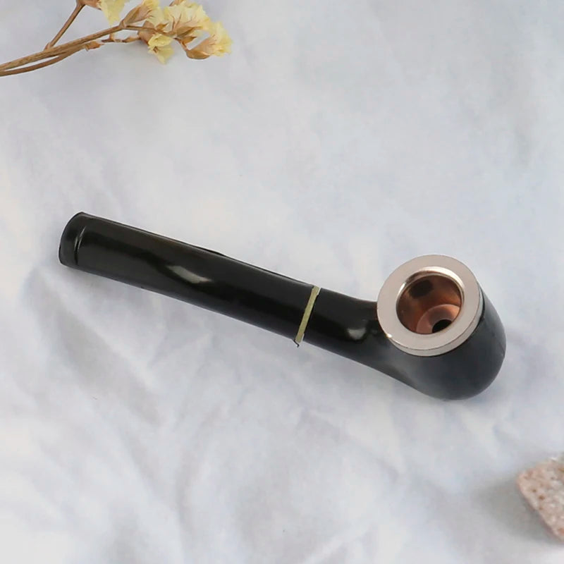 1/6 Miniature Scene Model Dollhouse Accessories Mini Handheld Smoking Pipe Toys