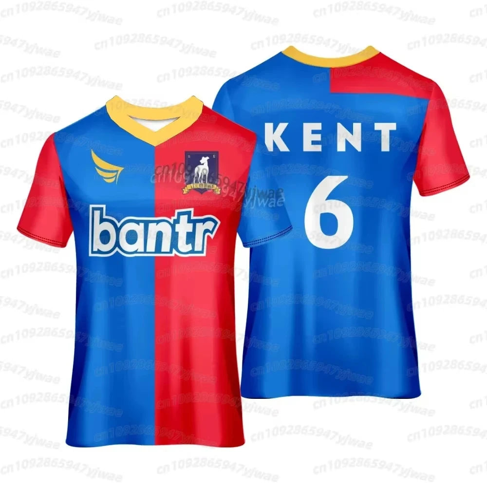 2026 T-shirt For Men Women youth  Football Jersey Quick Drying O-neck RoyKent jersey Tees Sports Oversized  men t-shirt