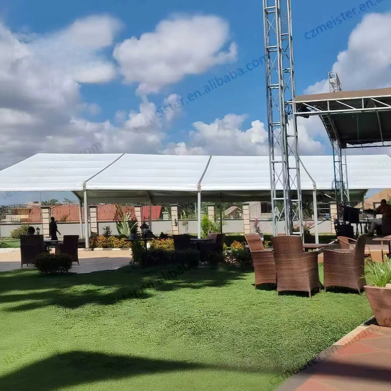 2026 New Popular Mobile Wedding Hall  for 500 People Outdoor Event Luxury Marquee Waterproof Fabric Tendas Para Eventos Em Geral
