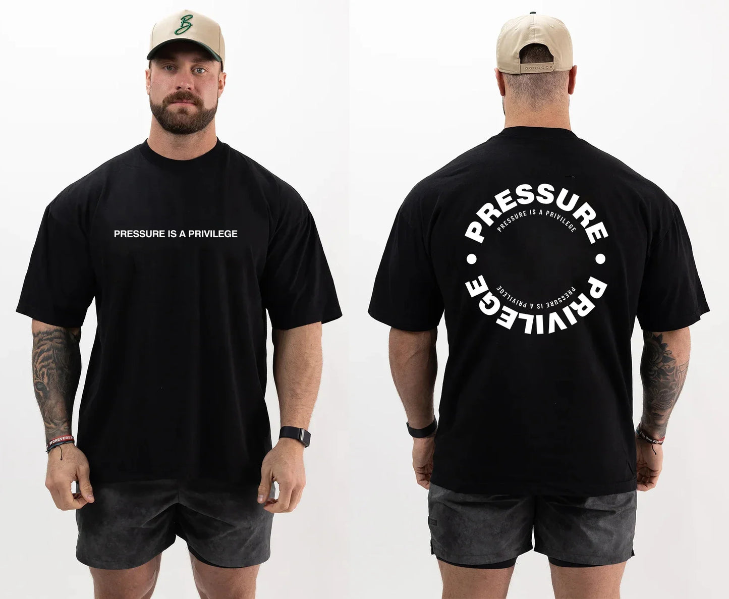 2025100% pure cotton T-shirt fitness men's T-shirt clothing summer exercise basketball high-quality Cbum top T-shirt