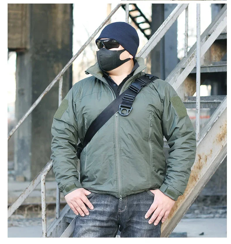 Level 7 Winter Jacket Tactical Down Jackets For Men Winter Warm Waterproof Windbreakers Hunting Hiking Outdoors  Parkas Coat