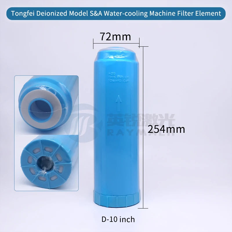 Filter Cartridge Water Purifier 5 / 10 Inch 5-Micron Sediment PP Cotton Wire Wound For Water Chiller CW5000 Water Filter System