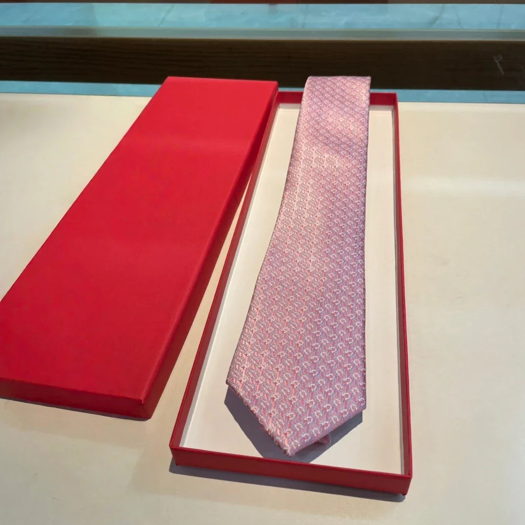Luxury Brand Handmade Men's Neck Ties 100% Silk Ties Twill F Style High-End Business Formal Bows Ties Holiday Christmas Gifts