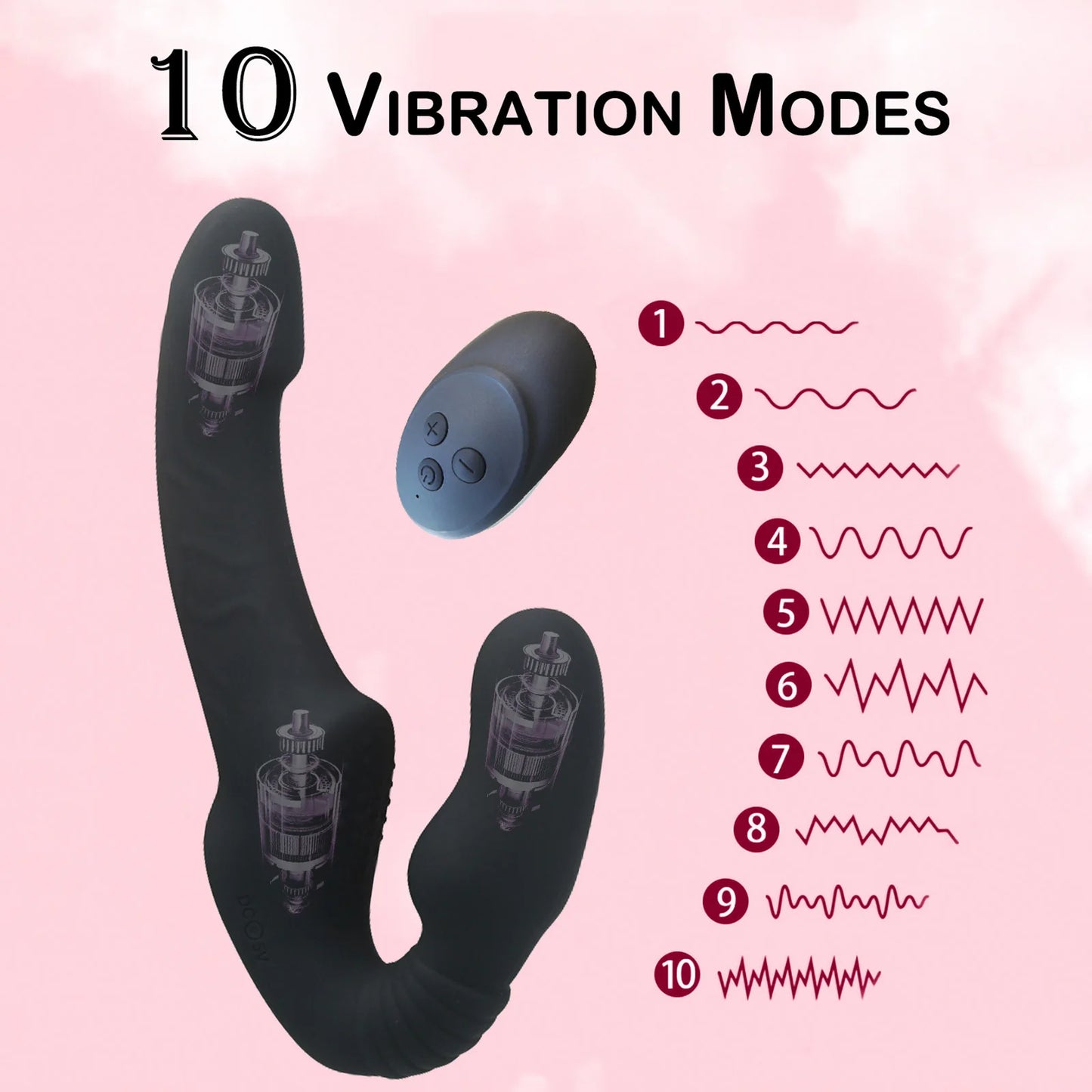 Sex Toys for Women, Female Wearable Dildos, Lesbian Dildos, Double-vibrating Double-headed Dildos Realistic Dildos, Fake Penises