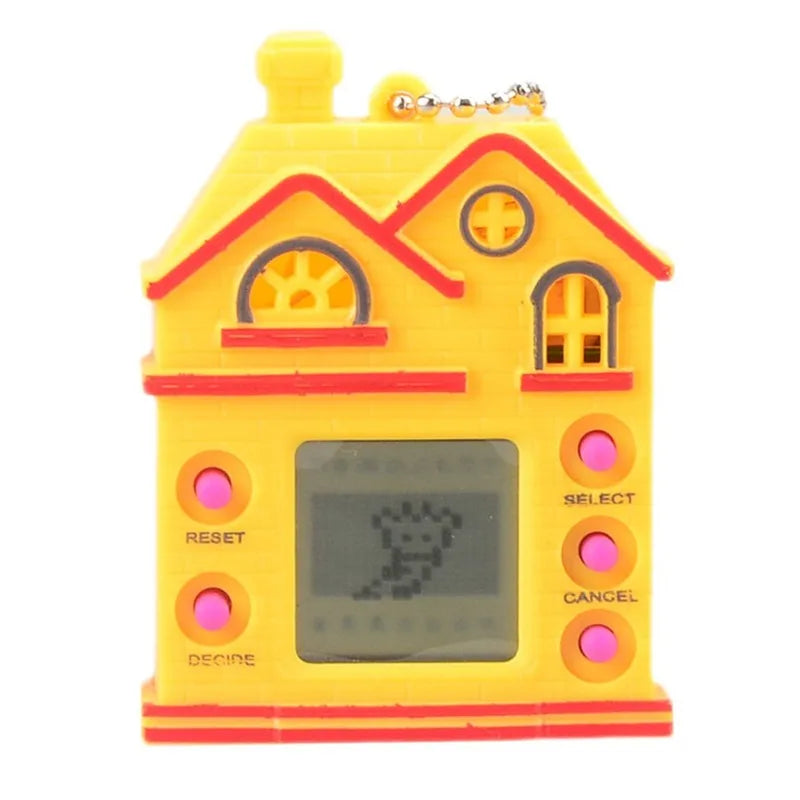 1PC Transparent Electronic Pets Tamagotchi Nostalgic 49 Pets In One Virtual Cyber Digital Pet Toys Pixel Funny Play Toys
