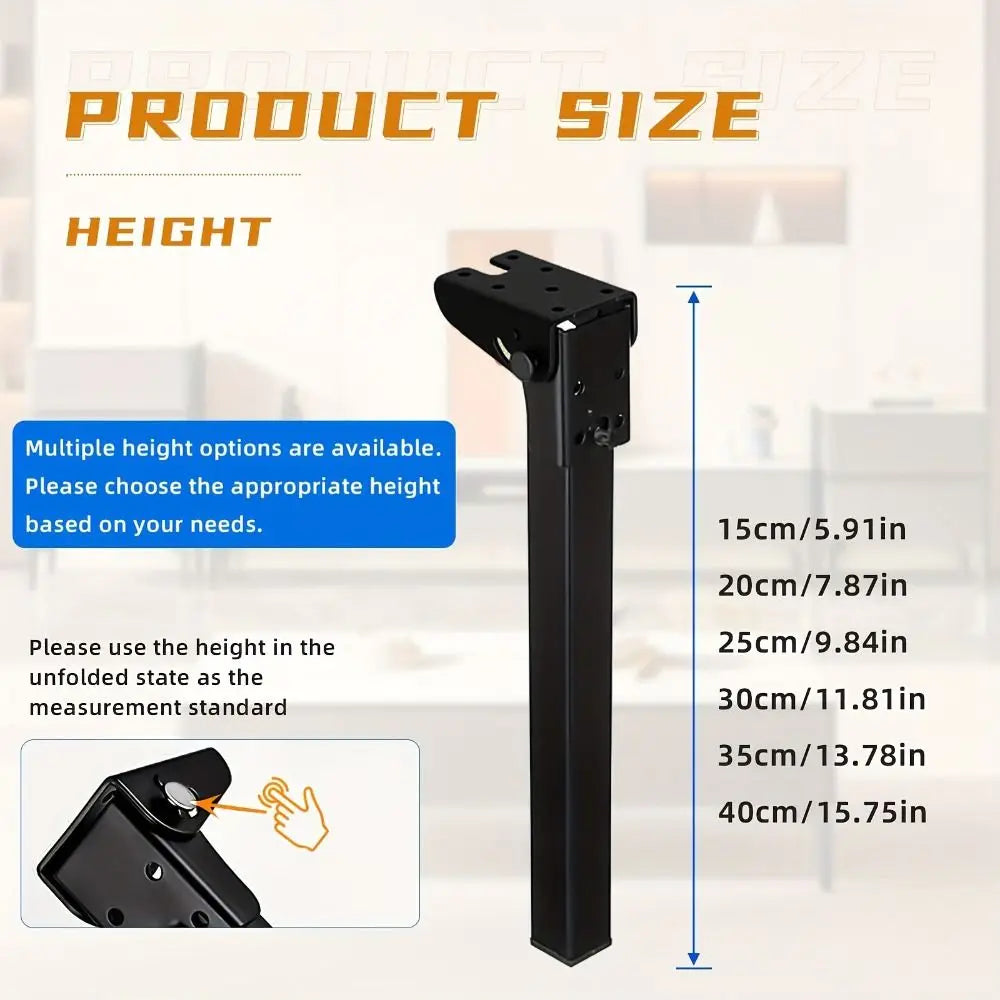 Prevent Friction Metal Furniture Feet Adjustable Removable Cabinet Foot Multi-purpose Durable Metal Legs Furniture Parts