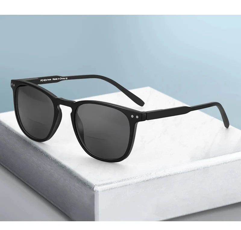 ZENOTTIC Classic Square Prescription Sunglasses Retro Progressive Sun Glasses For Men Women UV400 Protection Shades