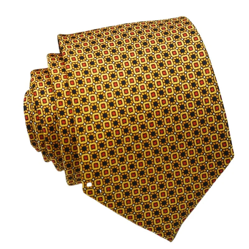 Super Soft Imitation Silk Ties Men's Fashion 8cm Necktie For Men Wedding Business Meeting Gravata Colorful Novelty Printing Tie