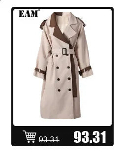 [EAM] Women Black Mesh Irregular Fish Spliced Big Size Blazer New Lapel Long Sleeve Jacket Fashion Spring Autumn 2026 CPG2902