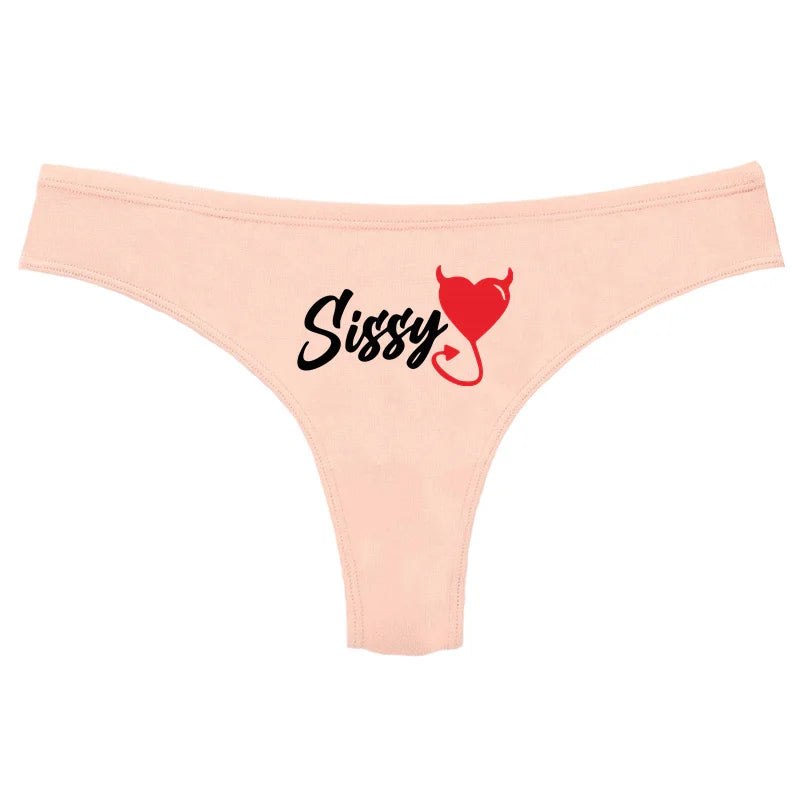 Multicolor Cotton Thongs Low Waist Underwear Thong Sexy Thongs For Women Funny Gifts Couple Gifts Thong Panties Ladies Underwear