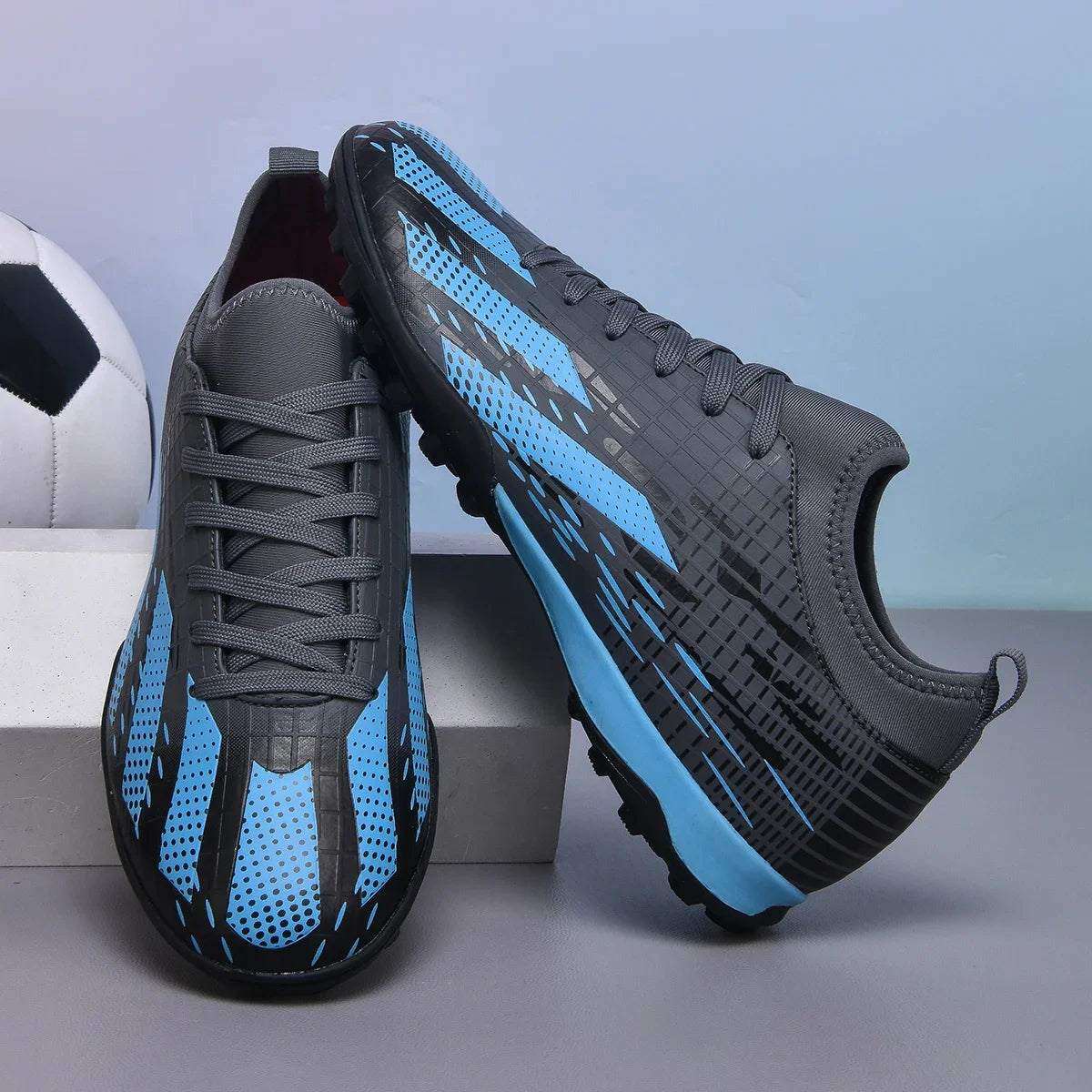 Men Professional Football Shoes Society TF/FG Soccer Shoes  Cleats Original Indoor Football Field Boots Grass Training Sneakers
